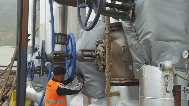 Endüstriyel tesislerde vana ceketi montaj uygulaması