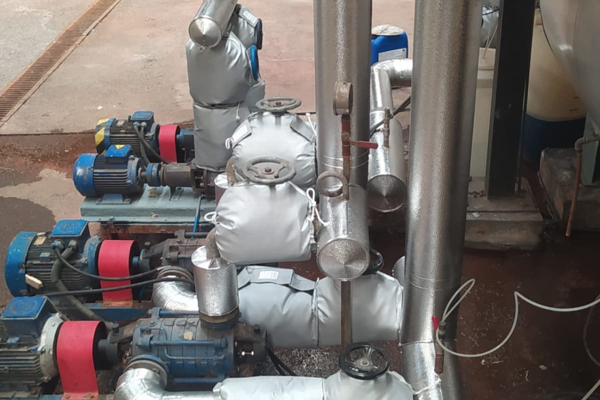 Endüstriyel tesislerde vana ceketi izolasyon uygulaması